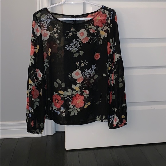 Dynamite Tops - Transparent Blouse